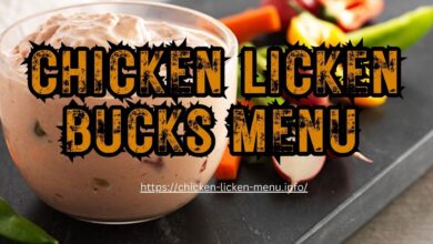 Chicken Licken Bucks Menu