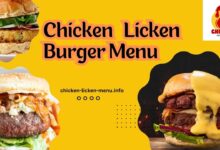 Chicken Licken Burger Menu