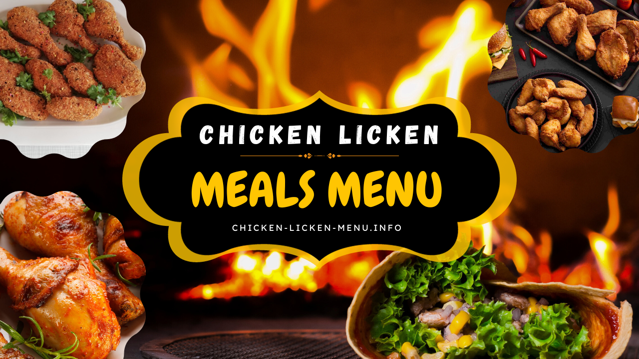 Meal Chicken Licken Menu